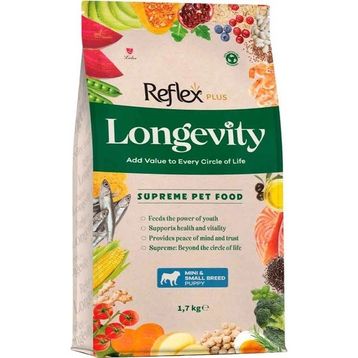 Reflex Plus Longevity 1.7 kg Hipoalerjenik Mini ve Küçük Irk Yavru Köpek Maması