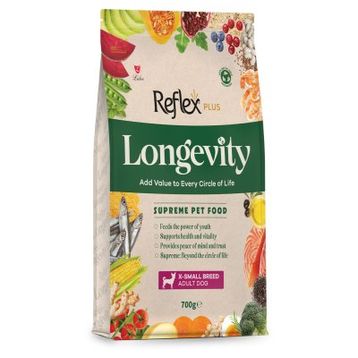 Reflex Plus Longevity 700 gr Hipoalerjenik Çok Küçük Irk Yetişkin Köpek Maması