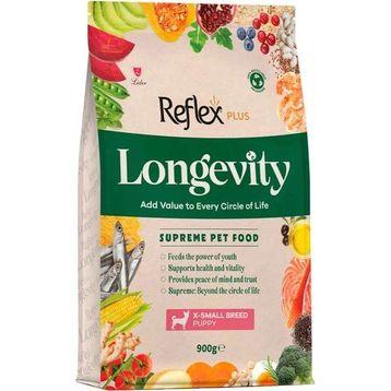 Reflex Plus Longevity 900 gr Hipoalerjenik Çok Küçük Irk Yavru Köpek Maması