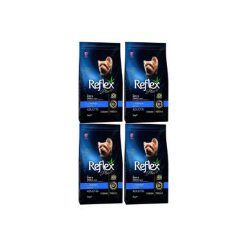 Reflex Plus Mini ve Küçük Irk Somonlu 4x3 kg Yetişkin Köpek Maması