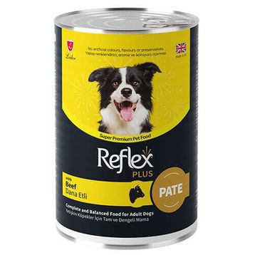Reflex Plus Pate 400 gr Dana Etli Köpek Konservesi