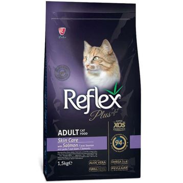 Reflex Plus Skin Care Somonlu Deri Ve Tüy Sağlığı 1.5 kg Kedi Maması