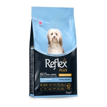 Reflex Plus Skin Coat Somonlu 3 kg Mini ve Küçük Irk Yetişkin Köpek Maması