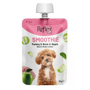 Reflex Plus Smoothie 85 gr Hindili Ördek Etli ve Elmalı Köpek Ödülü
