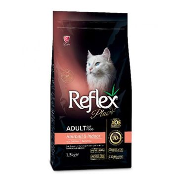 Reflex Plus Somonlu 1,5 kg Tüy Sağlığı Için Yetişkin Kedi Maması