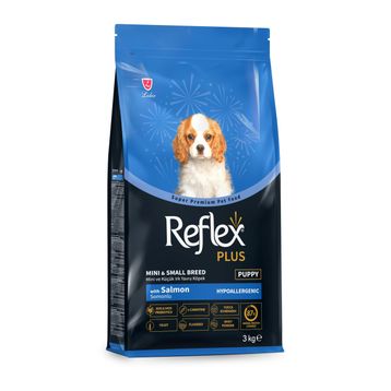Reflex Plus Somonlu 3 kg Mini ve Küçük Irk Yavru Kuru Köpek Maması