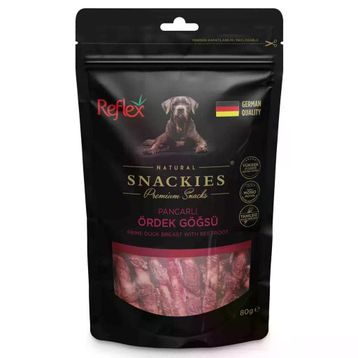 Reflex Snackies 80 gr Pancarlı Ördek Göğüs Eti Köpek Ödülü