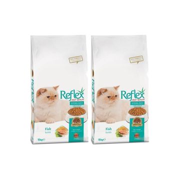 Reflex Sterilised Balıklı Kısırlaştırılmış 2x15 Kg Kedi Maması