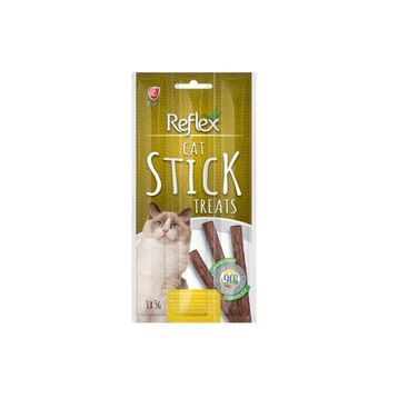 Reflex Sticks Hindi ve Kuzu Etli 3x5 gr 5 Adet Kedi Ödülü
