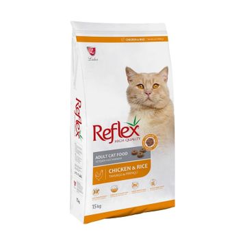 Reflex Tavuklu Pirinçli 15 kg Yetişkin Kuru Kedi Maması