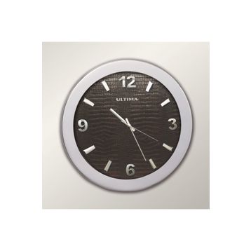 Regal 0085 SD Metal Kasa 41 Cm. Düz Deri Kadran Duvar Saati