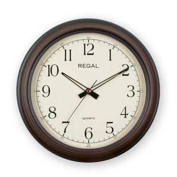 Regal 9103 A1 Ahşap Renk Duvar Saati