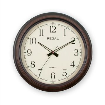 Regal 9103 A1 Ahşap Renk Duvar Saati