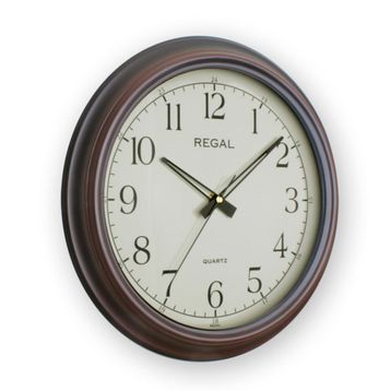 Regal 9103 A1 Ahşap Renk Duvar Saati