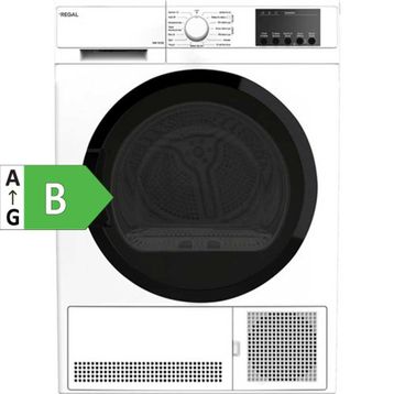 Regal KM 9102 B Sınıfı 9 Kg Çamaşır Kurutma Makinesi Beyaz