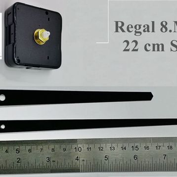 Regal Motoru Metal Akrep Yelkovan SESSİZ MEKANİZMA Duvar Saati