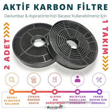Regal RA221 Davlumbaz Karbon Filtresi