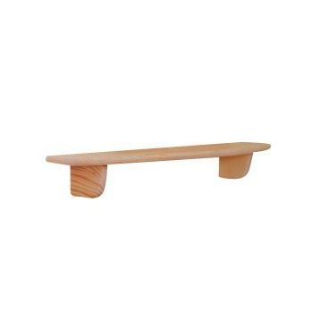 Regalux 120 cm Ahşap Duvar Rafı Çam