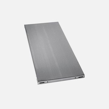 Regalux 35x80 cm Gümüş Metal Raf