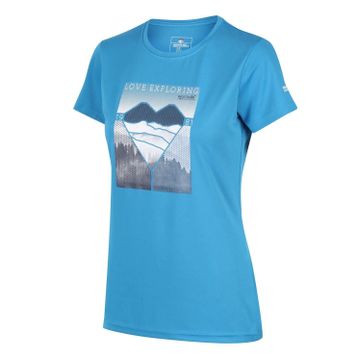 Regatta Fingal V Mavi Kadın T-Shirt