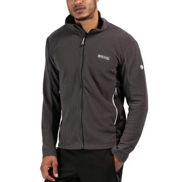 Regatta RMA415 Gri Mens Highton Zip Fleece Erkek Ceket