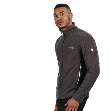 Regatta RMA415 Gri Mens Highton Zip Fleece Erkek Ceket