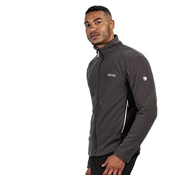 Regatta RMA415 Gri Mens Highton Zip Fleece Erkek Ceket