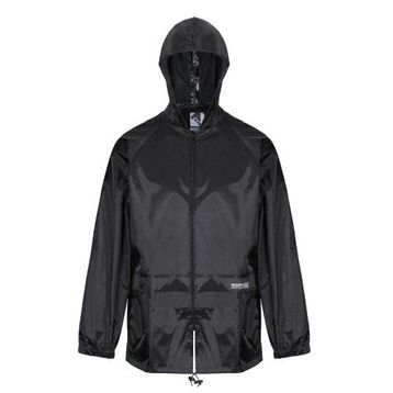 Regatta Stormbreak Waterproof Siyah Erkek Yağmurluk