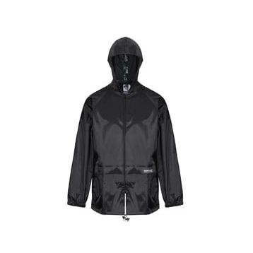 Regatta Stormbreak Waterproof Siyah Erkek Yağmurluk