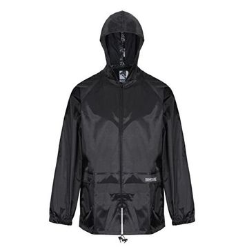 Regatta Stormbreak Waterproof Siyah Erkek Yağmurluk