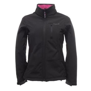 Regatta Tuva Softshell Siyah Kadın Rüzgarlık