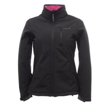 Regatta Tuva Softshell Siyah Kadın Rüzgarlık