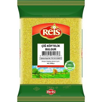 Reis 2.5 kg Çiğ Köftelik İri Taneli Bulgur