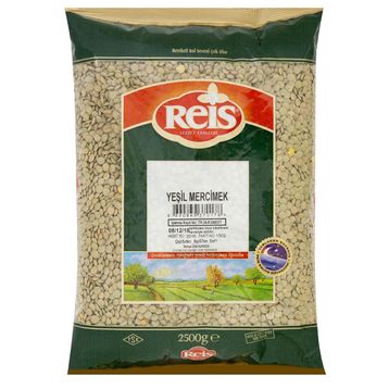 Reis 2.5 kg Yeşil Mercimek
