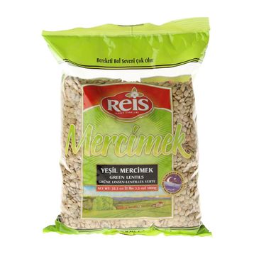 Reis Gıda 1 Kg Yeşil Mercimek