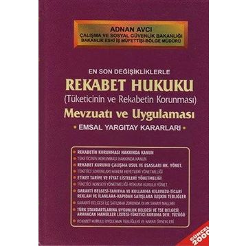 REKABET HUKUKU MEVZUATI VE UYGULAMASI - ADNAN AVCI