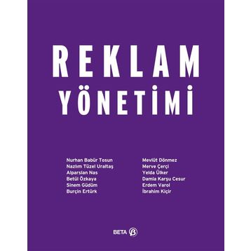 Reklam Yönetimi - Nurhan Babür Tosun