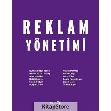 Reklam Yönetimi - Nurhan Babür Tosun
