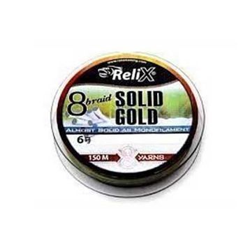 Relix 8x Solid Gold 28 mm 150 mt İpek Misina