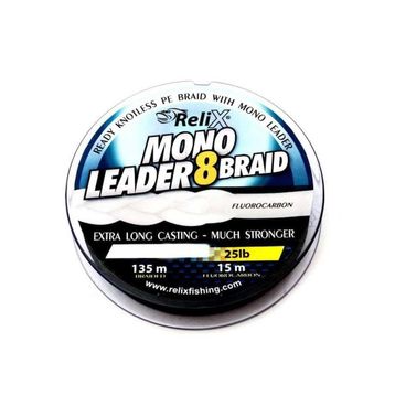 Relix Mono Leader 8 Braid 28 mm 135 m İpek Misina