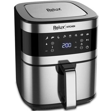 Relux RAF6500 1700W Inox Airfryer