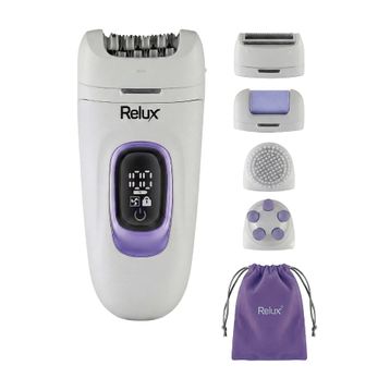 Relux REP9548 5in1 Mor Islak Kuru Epilatör
