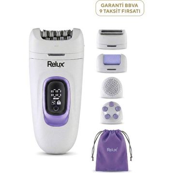Relux REP9548 5in1 Mor Islak Kuru Epilatör