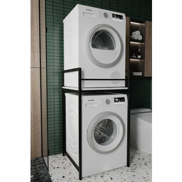 Remaks Sundra Beyaz Çamaşır ve Kurutma Makinesi Dolabı