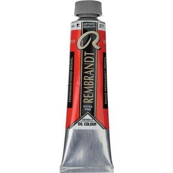 Rembrandt 40 ml Seri 3 Permanent Red Medium 377 Yağlı Boya