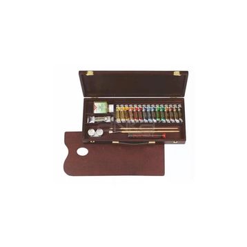 Rembrandt RT01840004 Ahşap Kutulu Traditional Set Yağlı Boya