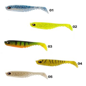 Remixon Curvy Shad 7.5 cm 3 gr 5 Adet Silikon Yem