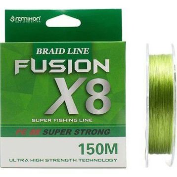 Remixon Fusion 150 m 0.16 mm X8 Green İp Misina