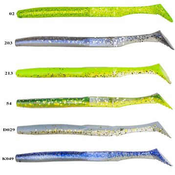 Remixon Wolf Tail Shad K049 12.5 cm 5 Adet Standart Yem