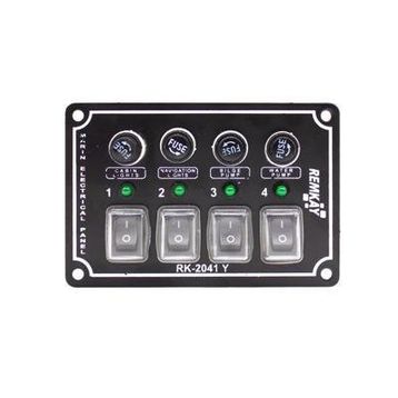 Remkay 12V 5'li İzoleli Yatay Switch Panel